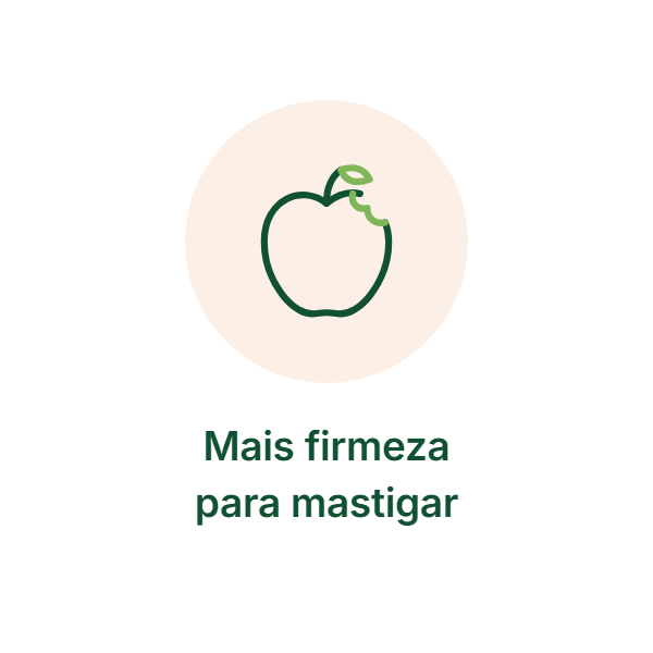 Benefício do protocolo dental: Mais firmeza para mastigar